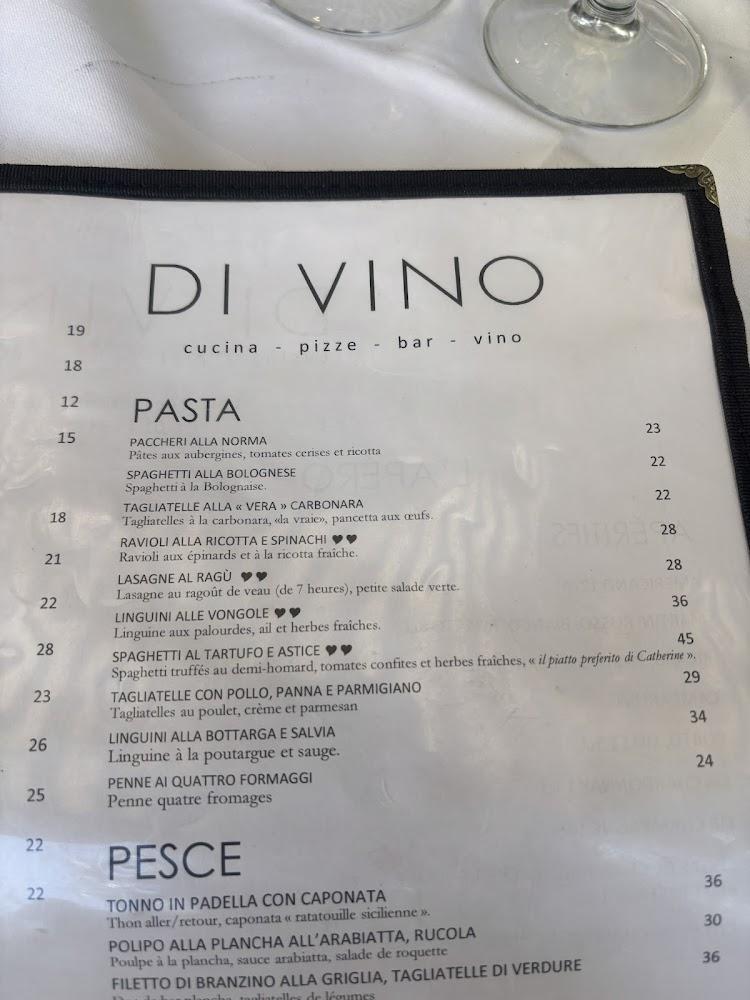 Di Vino - Menu Image 2